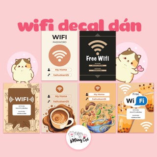 In Bảng Wifi Password Cho Quán Của Bạn