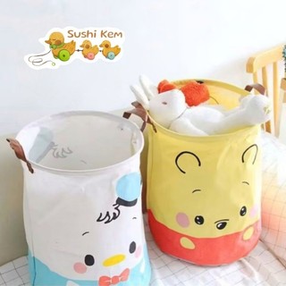 (FreeShip) Giỏ vải, Sọt vải đựng đồ đa năng