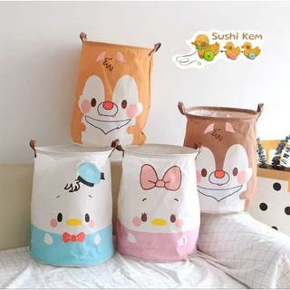 (FreeShip) Giỏ vải, Sọt vải đựng đồ đa năng