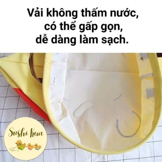 (FreeShip) Giỏ vải, Sọt vải đựng đồ đa năng