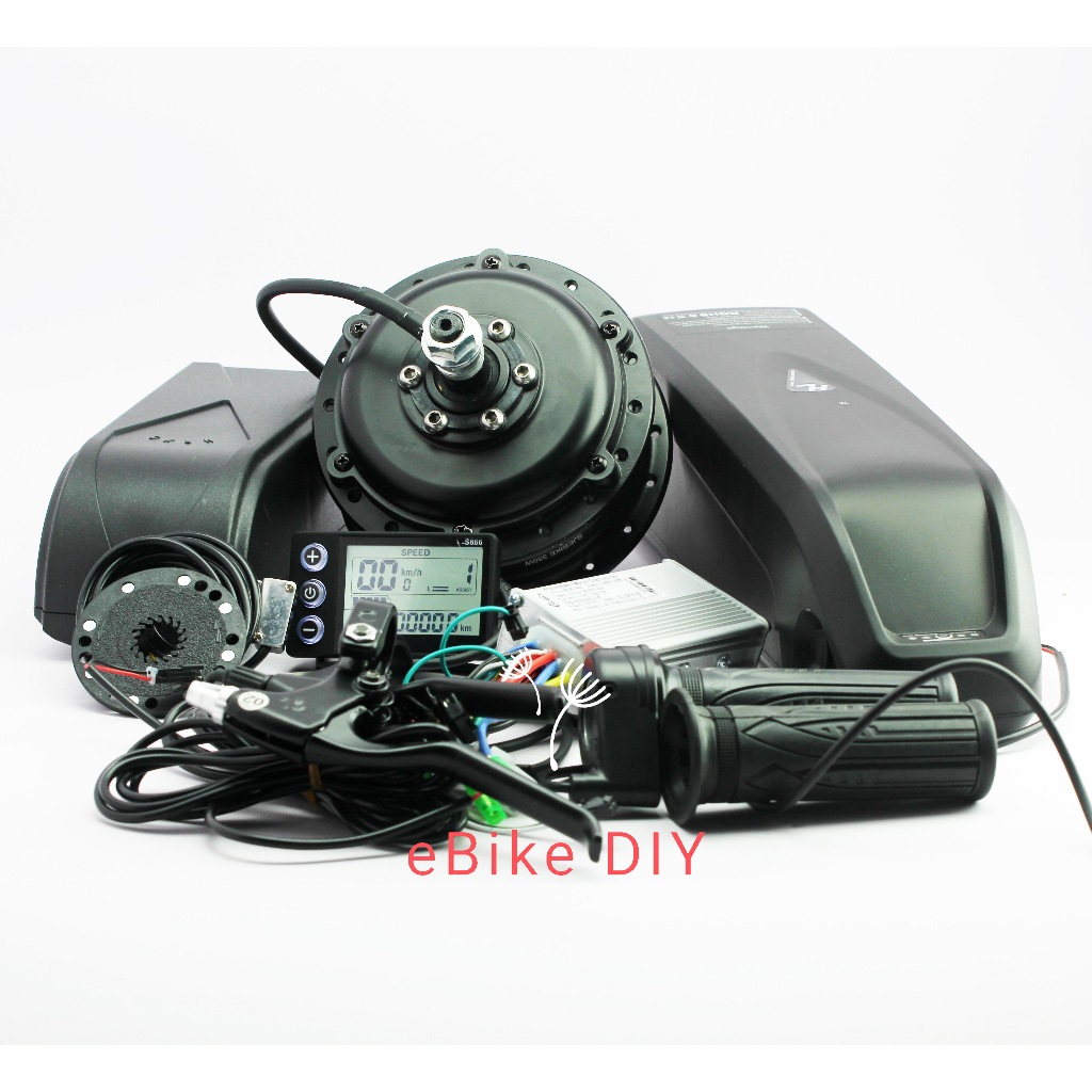 Bộ kit nâng cấp xe đạp thường thành xe đạp trợ lực điện - IC chuyên dụng LCD S866