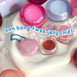   SON CHIẾT - ĐỌC MÔ TẢ VÀ HÌNH ẢNH   Keyring Màu Ngẫu Nhiên  Son FWEE Lip & Cheek Glowy Jelly Pot 