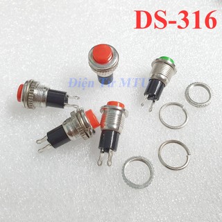 Nút Nhấn Nhả - Nút Đề - Nút Reset 10mm DS-316