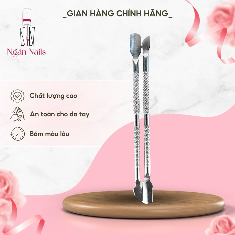 Đẩy da chết 2 đầu- đẩy gel ( đẩy móng)