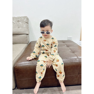 set bộ quần áo nỉ cho bé trai bé gái HM auth