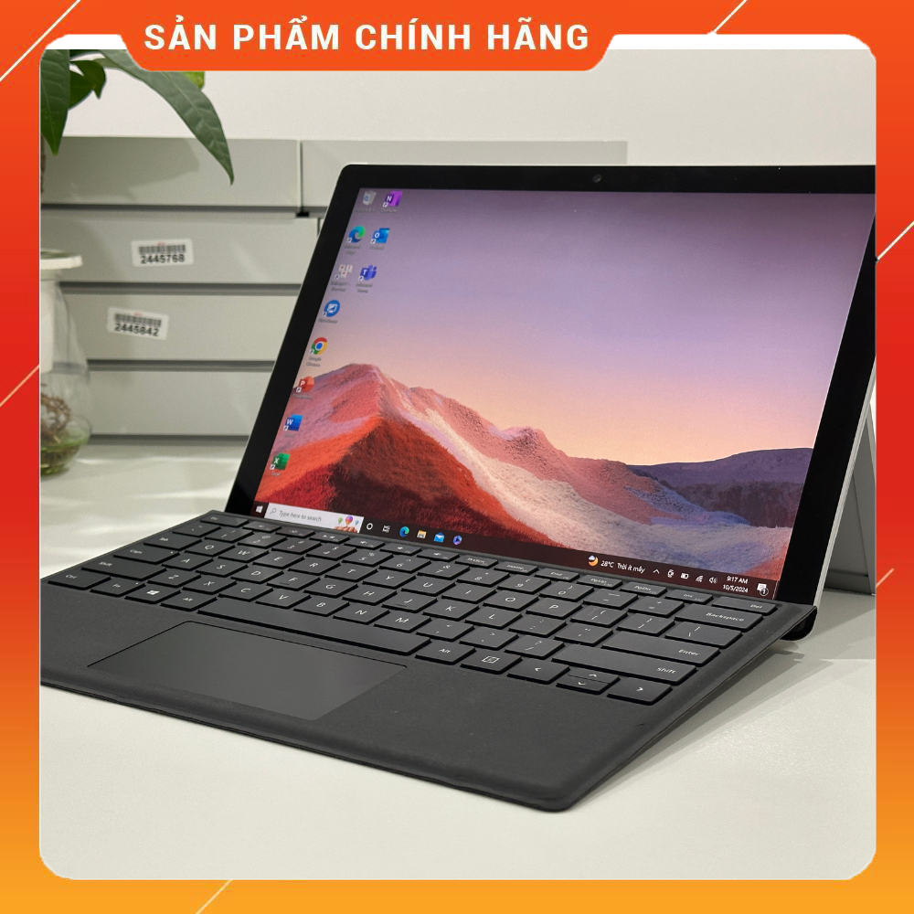 Máy tính Microsoft Surface Pro 7 i7 1065G7, Ram 16GB, SSD 512Gb, thiết kế 2 in 1, cảm ứng, Likenew