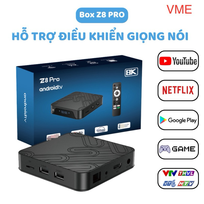 Android TV Box Z8 Pro Ram 4G Rom 32G