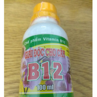 Chế phẩm Vitamin B12 giải độc cây trồng - chai 100ml HPĐ
