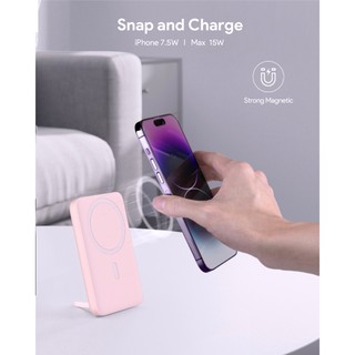  Pin dự phòng Aukey Không Dây PB-MS02 10.000mAh Hỗ Trợ Sạc Nhanh 30W - Hàng Chính Hãng 