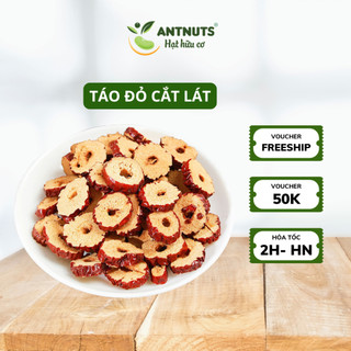 ✅[HÀNG LOẠI 1] Táo Đỏ Tân Cương Cắt Lát Sấy Khô 100gr - Pha trà tốt cho sức khỏe
