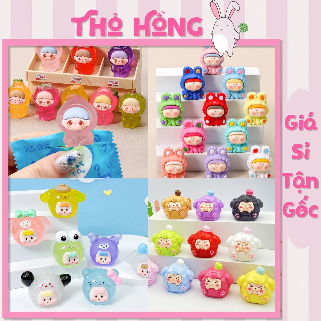 COMBO 1-3 Túi Mù Trái Cây Duomei Trong Phát Sáng siêu dễ thương