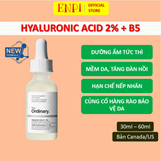   Mẫu mới  Tinh chất cấp ẩm hồi phục The Ordinary Hyaluronic Acid 2% + B5 