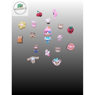 [Phụ Kiện!!] Set Sticker, Jibbiz Gấu Dâu, Búp Bê  2D, 3D, 4D Siêu Đẹp.