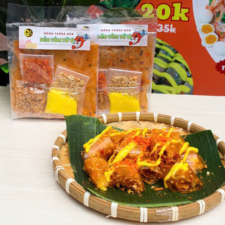 2 Bịch Bánh tráng Dẻo Tôm cuộn Bơ béo ngậy- Bánh tráng Phơi Sương Quyên Tây Ninh