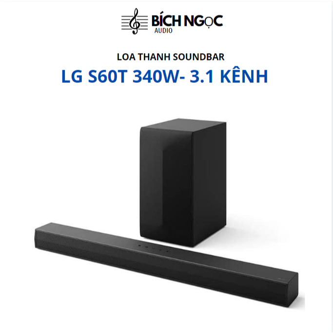 Loa thanh LG S40T - 300W - 3.1 kênh - BH chính hãng 12T