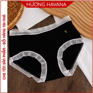  Quần Lót Nữ Lụa Băng cạp ren nhỏ siêu đẹp chất vải mềm mại nhẹ thoáng có size XL mã FLQ228 