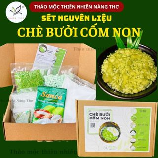 Set chè bưởi cốm non siêu cùi An Giang (Set 45 chén) tặng kèm công thức - SÉT CÙI BƯỞI CỐM NON