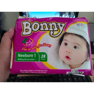 BONNY/ HUYGO- Miếng lót sơ sinh 28 miếng