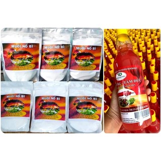 Combo Muối Nổ Bì + Dấm Hồng