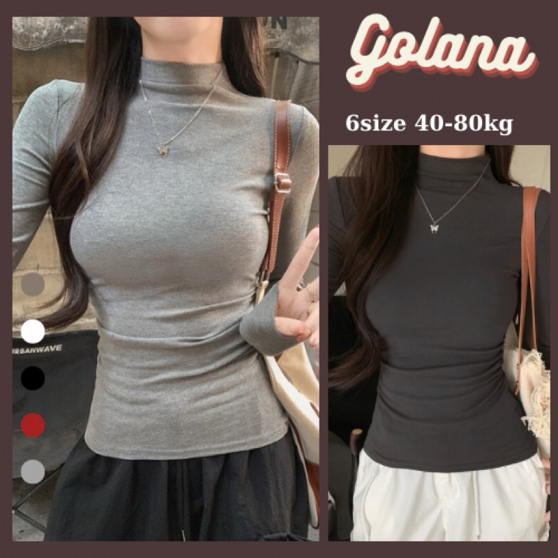 Áo Thun Tay Dài Cổ Tròn cao 3p Cực Xinh Phong Cách Hàn Quốc AT09 (Có Bigsize không rúm eo ) | BigBuy360 - bigbuy360.vn