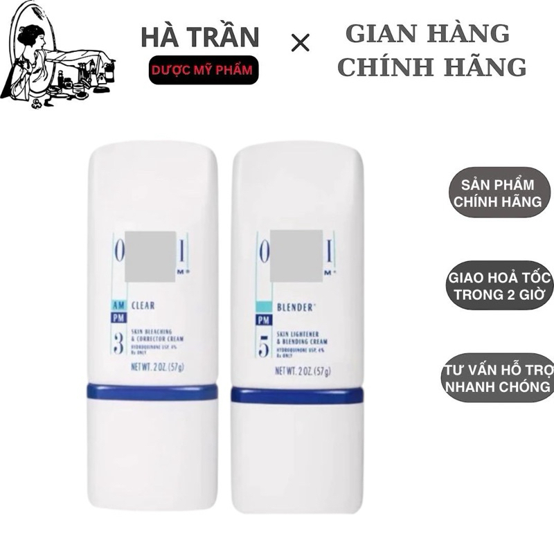 Bộ Đôi Kem Giảm Nám Số 3 Rx& 5Rx (57g)