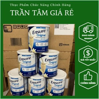 [ hạn 2026 ] 1 thùng 6 lon Sữa bột Ensure Mỹ Original Nutrition Powder hương vanilla 400g/lon