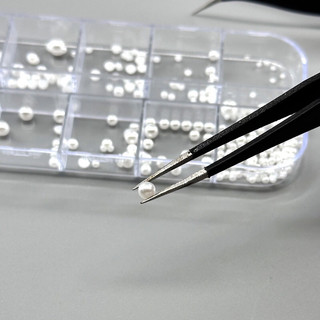 Nhíp gấp nail mi chuyên dụng, tiện lợi để nối mi đính đá trang trí móng-ĐỒ NAIL VIỆT