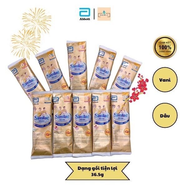 sữa similac mom dành cho mẹ bầu dạng gói tiện lợi 36.5g