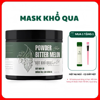 BỘT KHỔ QUA (mướp đắng) sấy lạnh handmade - 100% nguyên chất không pha trộn - Giảm Mụn , Dưỡng Da Căng Bấy
