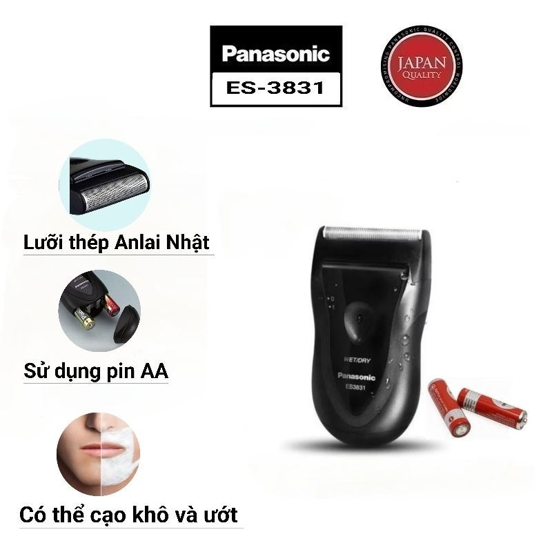 🇻🇳[XẢ HÀNG] Máy cạo râu Panasonic ES-3831(có kèm pin)