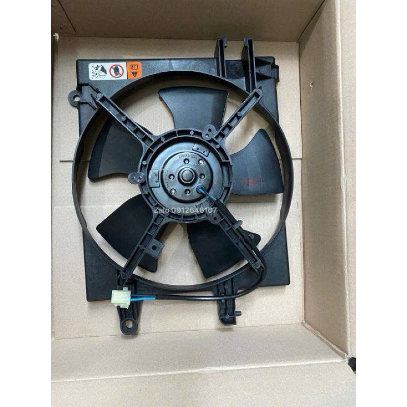 Mua cụm quạt làm mát két nước và giàn nóng Daewoo Gentra, tặng lọc dầu động cơ Daewoo Gentra
