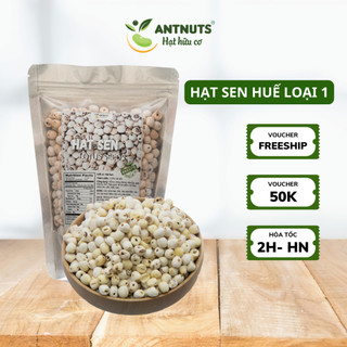 [HÀNG LOẠI 1] Hạt Sen Huế Khô Thơm Ngon Chất Lượng Cao -Giúp ngủ ngon, nấu chè, ăn dặm cho bé