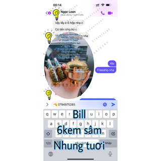 Kem sâm Nhung tươi