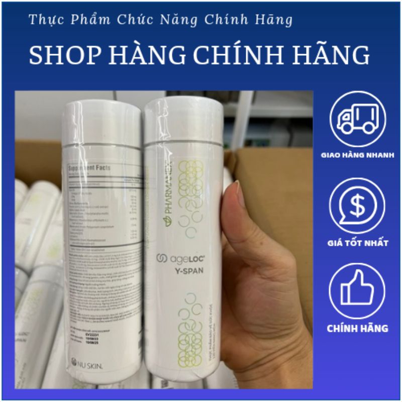 NuSkin AgeLOC Y Span Nuskin 120viên.
