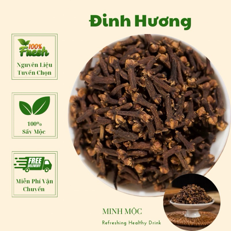 Nụ đinh hương khô, nụ đinh hương Hàng Châu thơm loại 1