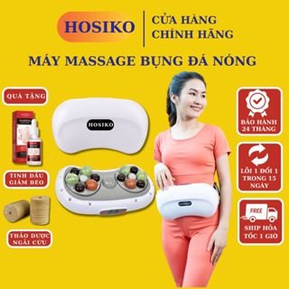 Đai massage giảm mỡ bụng, đùi HOSIKO đá nóng Himalaya nhiệt hồng ngoại, giảm đau mỏi lưng, vai, gáy