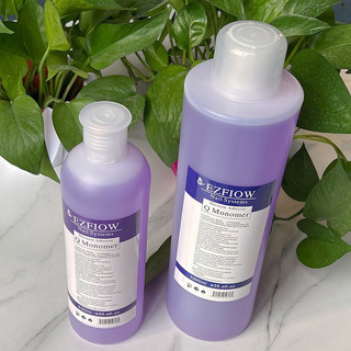 Liquid nước lưu huỳnh Ezflow chai to 1 lít nguyên chất loại chảy đắp hoa đắp bột móng hàng chuẩn