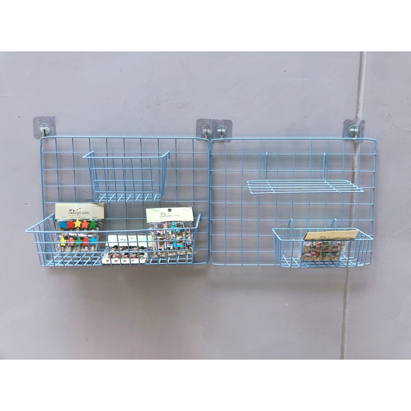 GIỎ SẮT CÀI KHUNG LƯỚI TRANG TRÍ ĐA NĂNG.
