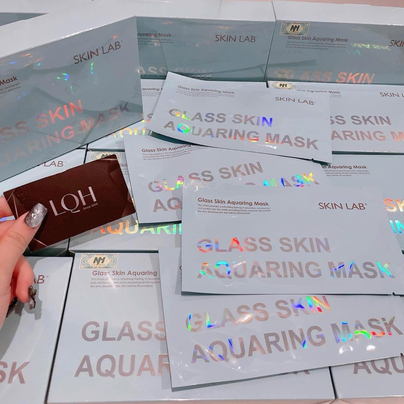 Mặt nạ Skin Lab Glass Skin Aquaring Mask [Giá lẻ 1 miếng]