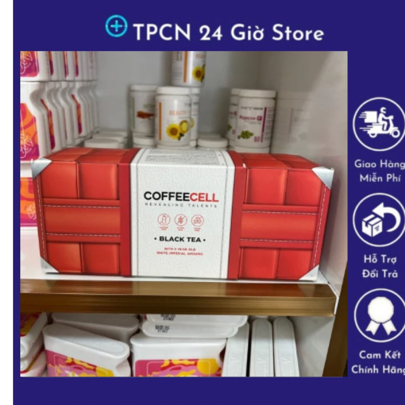TRÀ ĐEN COFFEECELL NHÂN SÂM HOÀNG ĐẾ ĐẬM ĐÀ CỔ ĐIỂN