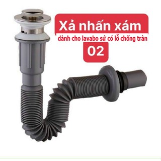  Ống Xả XiPhong Bồn Rửa Mặt Lavabo X01FA chống hôi tốt XẢ RUỘT GÀ DỄ LẮP ĐẶT UỐN CONG KÉO DÀI NGẮN 
