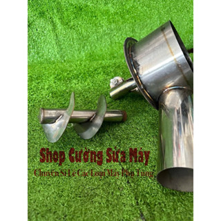 Bộ Bơm Bùn Inox 430-Ống 60 Có Mũi Khoan (Cốt 14-Ống 27)