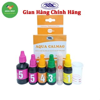 [Chính Hãng, Mẫu Mới] Test Canxi Magie CP - Bộ test Ca/Mg của CP - Hộp test Mg/Ca CP