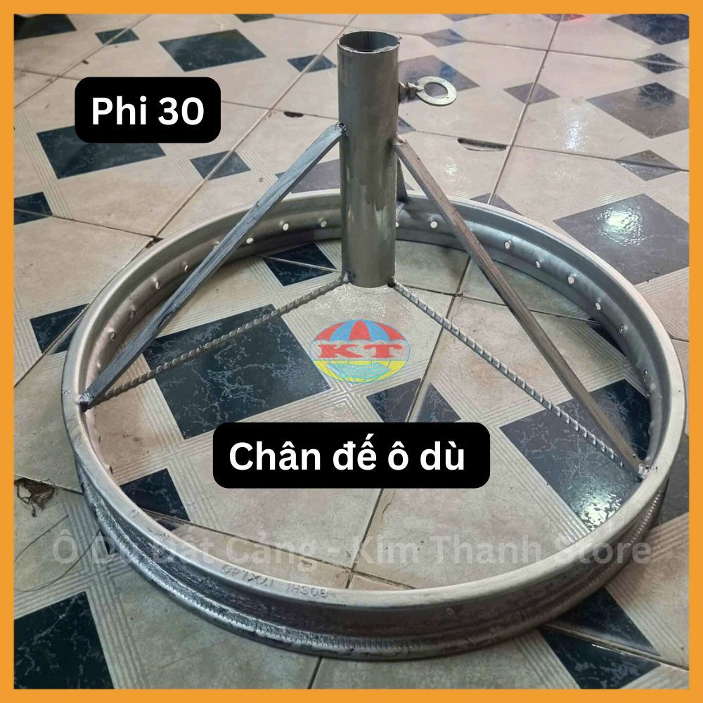 [Freeship khi mua cùng ô] Chân Đế Ô Dù - Chân Đế Ô Dù Tròn , Dù Chợ ( Về Có Thể Đổ Thêm Bê Tông Tăng