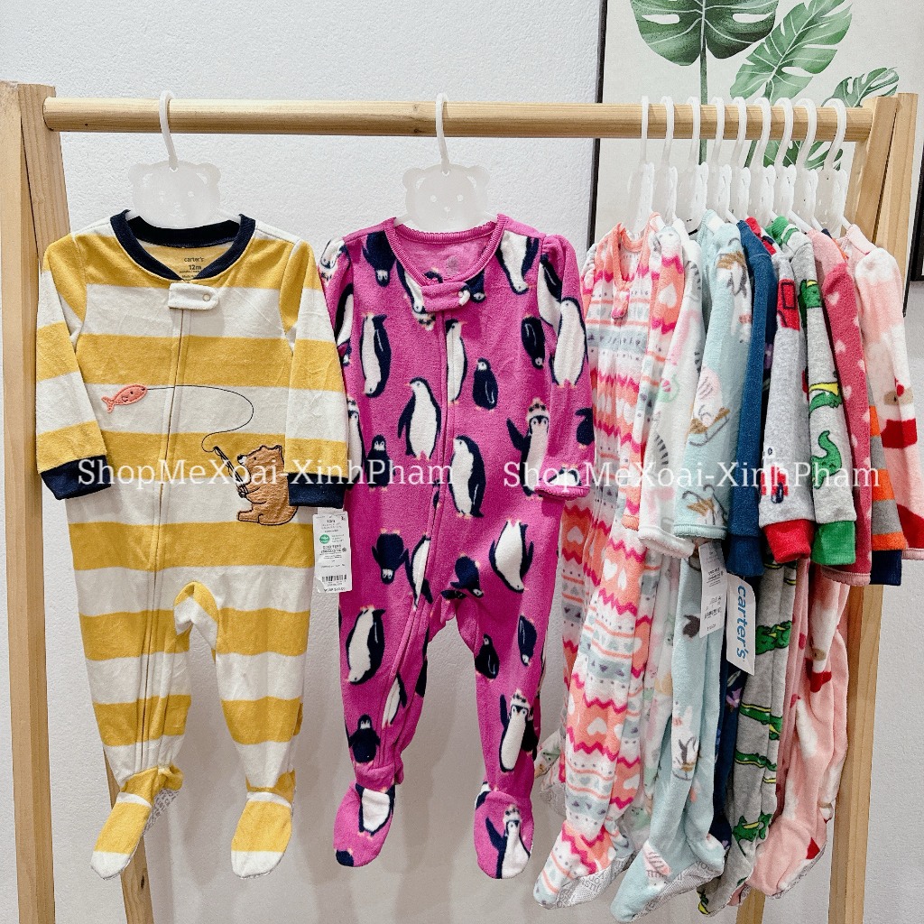 [Size 4t/4y 15-17kg] Body Sleep Nỉ ấm/ Body ngủ nỉ cho bé xuất dư xịn size 4y