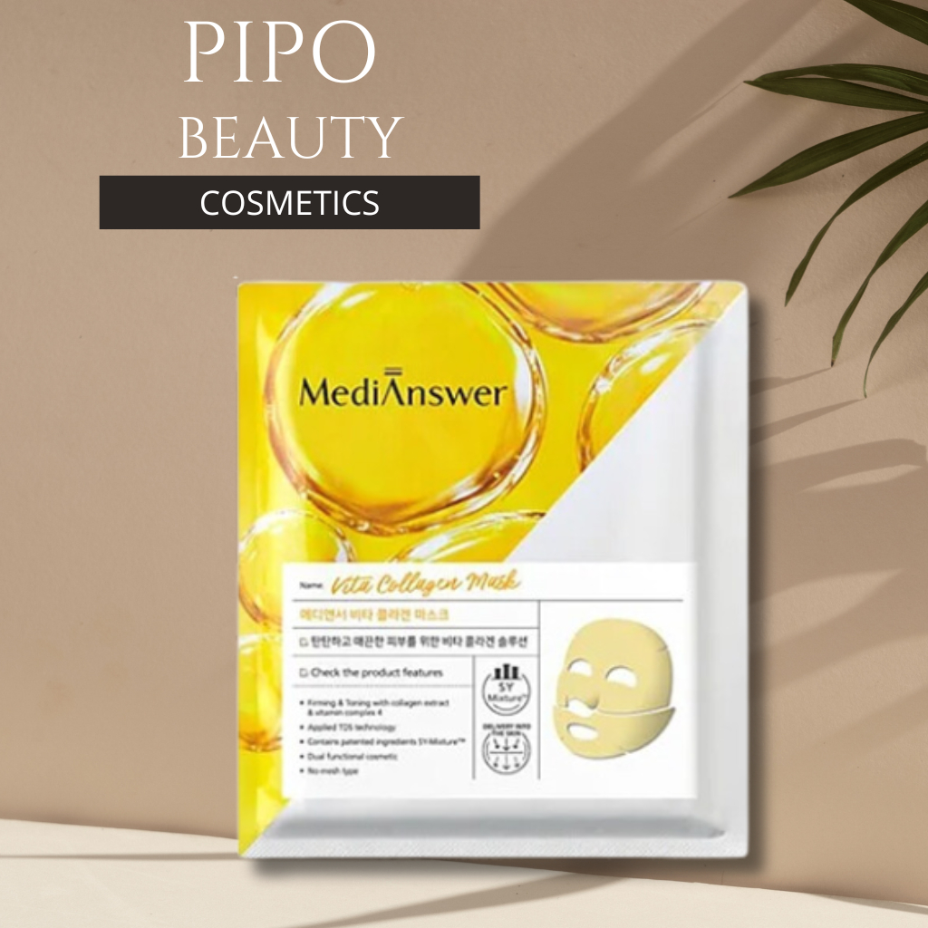 Mặt nạ thạch Collagen, Medi Answer Vita Collagen Mask 37g - -