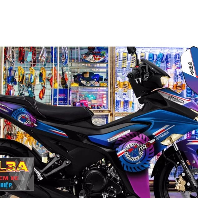 Tem trùm Exciter 155 Nitro DECAL 3A