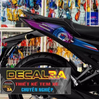 Tem trùm Exciter 155 Nitro DECAL 3A