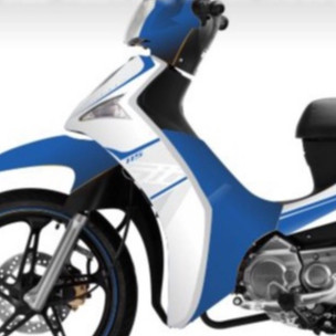 Tem Sirius Fi phối tem xanh trắng DECAL 3A