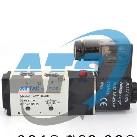 ATS_VAN ĐIỆN TỪ KHÍ NÉN AIRTAC 2/2, 3/2, 5/2, 4V210-08, 4v220-08, 4v320-10, 4v420-15, 4v230c-08, 4v3